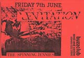 Aldershot Buzz Club Poster 07/06/91